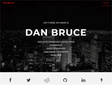 Tablet Screenshot of ddbruce.com